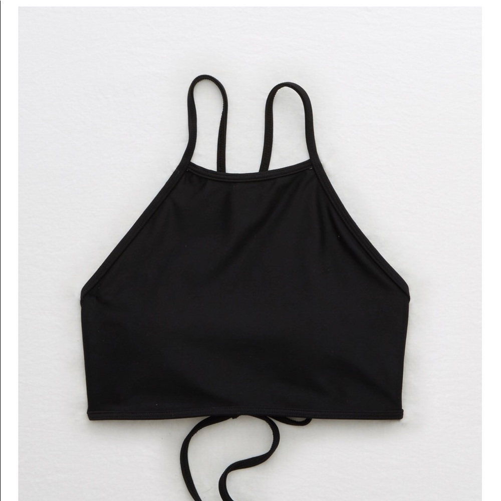 High neck bikini top